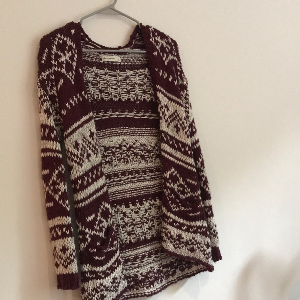 ABERCROMBIE KIDS CARDIGAN SWEATER